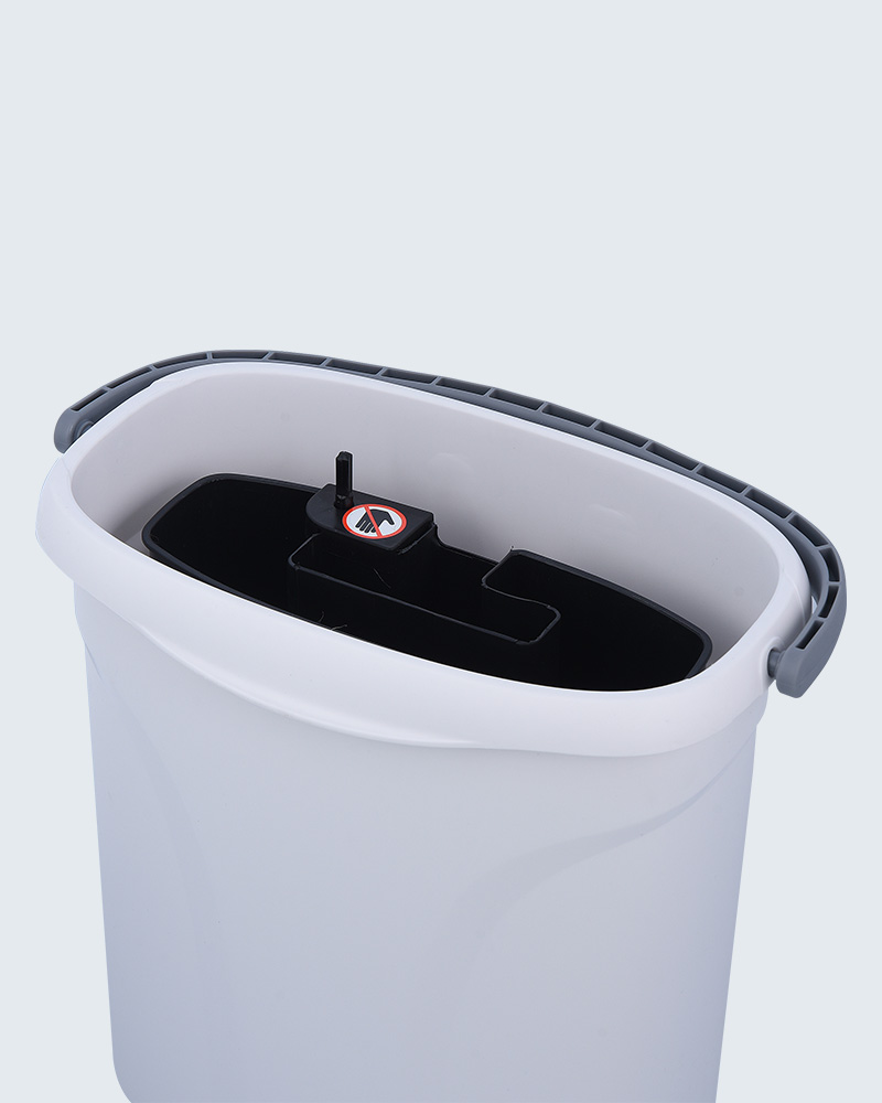 Mopx set kanti za brisanje s dvije zone i dvostrukom kontrolom za odvajanje prljave vode