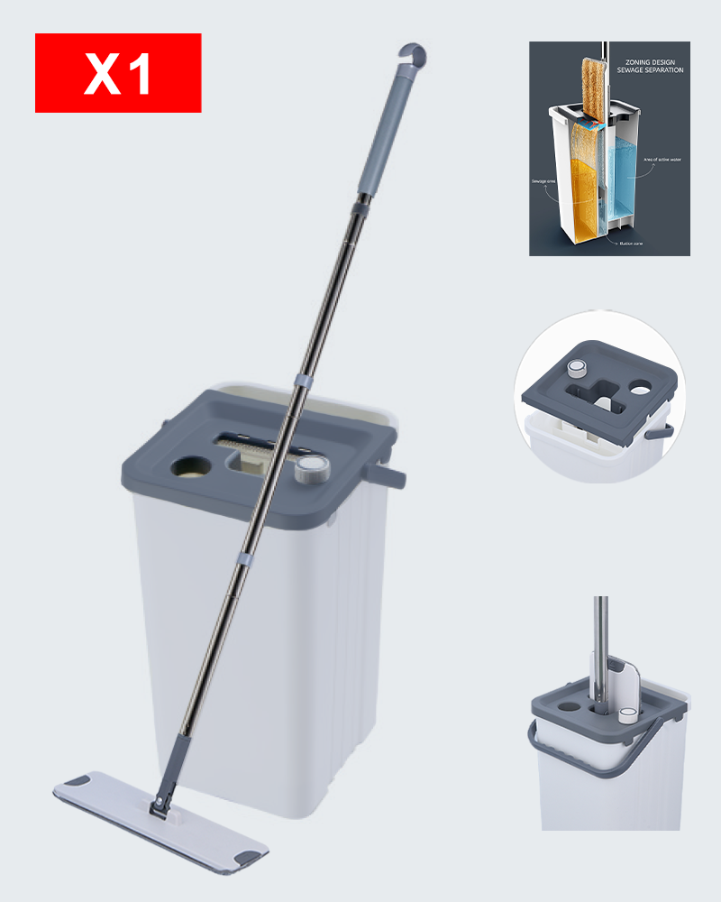 Set kanti za brisanje čiste i prljave vode